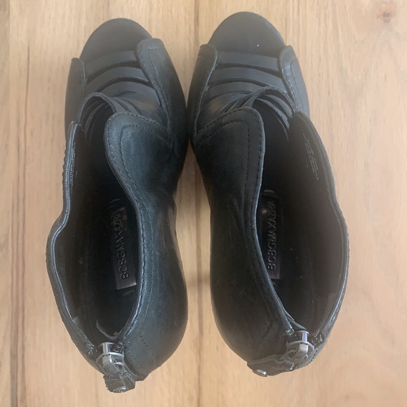 BCBGMAXAZRIA Black Platform Booties - Picture 7 of 7